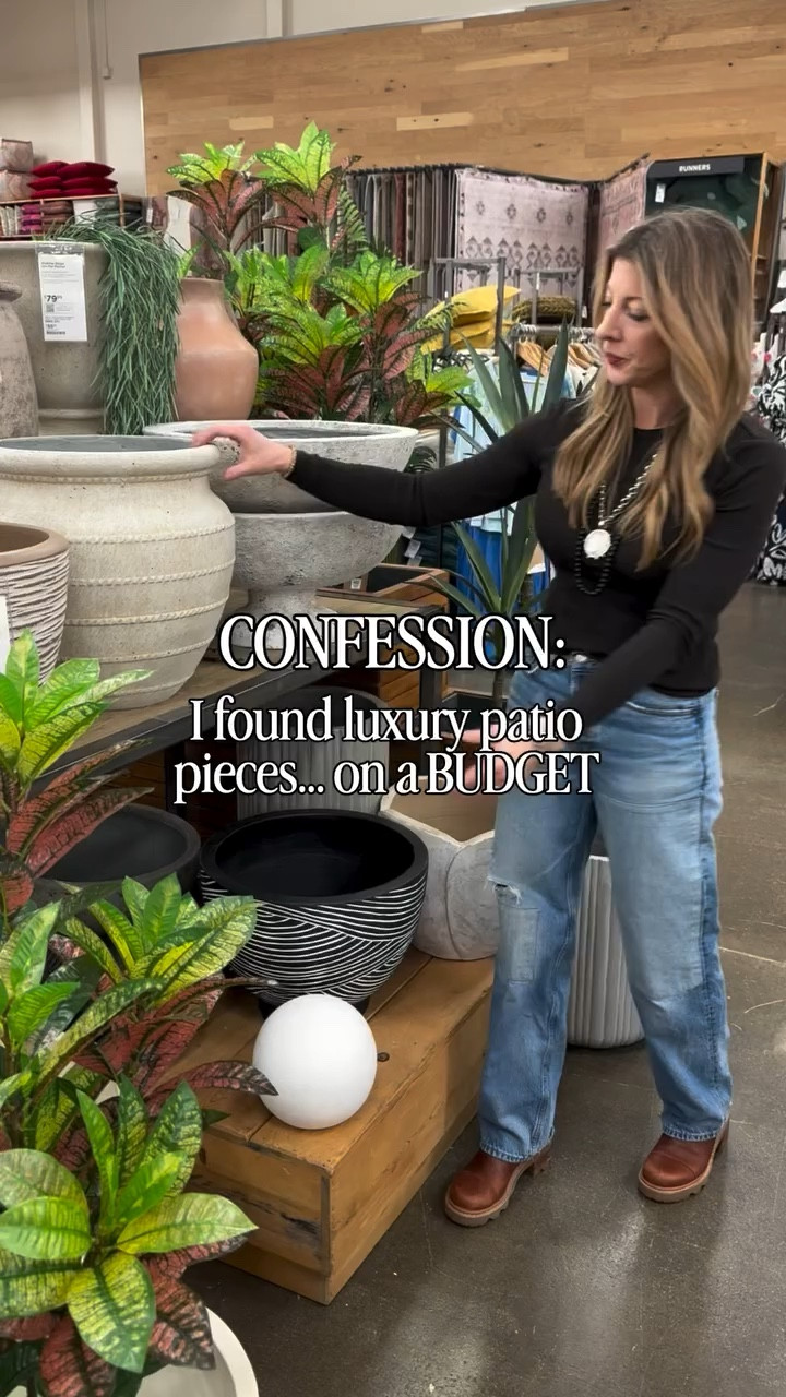 
I found some really great new patio finds. There’s an outdoor bar cart that’s perfect for entertaining, a raised garden planter you can use for just about anything. A Solo Stove dupe for a fraction of the price. I also found some modern wicker rockers, an outdoor stool on major sale and the cutest dog topiary. A festive table runner that would be perfect for Memorial Day or the Fourth of July. And the patio set looks very Pottery Barn for way less.
*Prices are subject to change and only valid from when the original post is made.