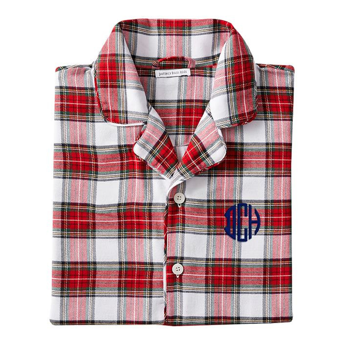 Plaid Flannel Adult Pajama Set | Mark and Graham