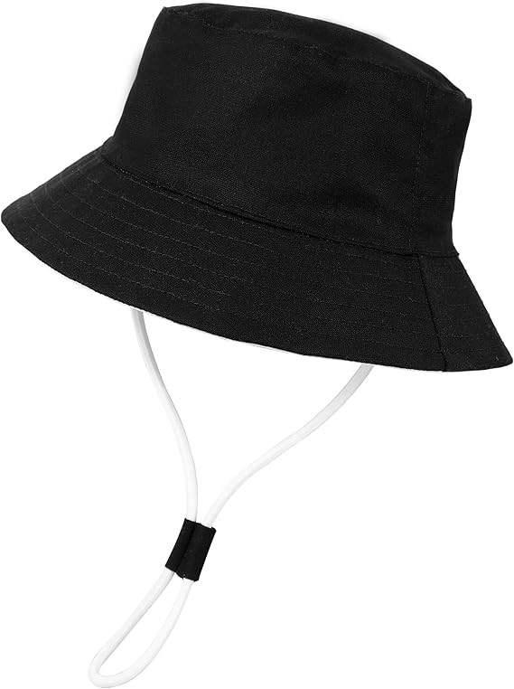 Baby Boy Sun Hat Toddler Summer Protection Beach Hat Toddler Girl Summer Bucket Hat Cotton Linen ... | Amazon (US)