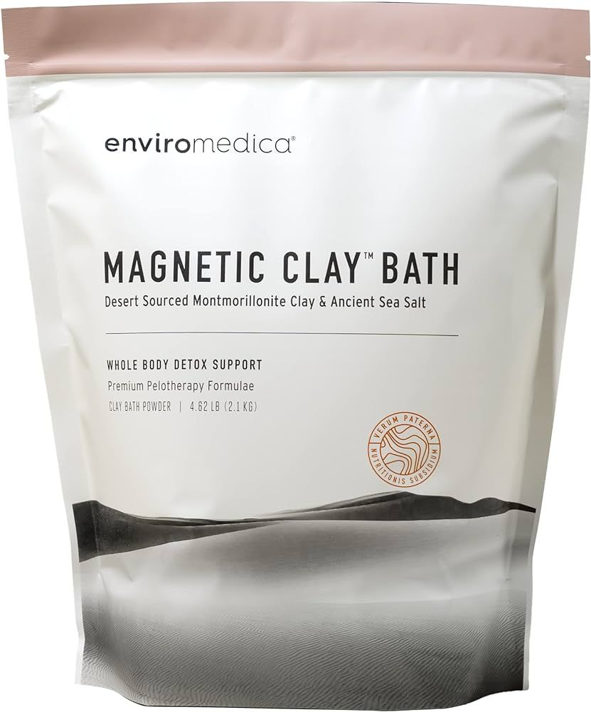 Magnetic Bentonite Clay Detox Bath – Sodium & Calcium Bentonite, & Himalayan Salt – Healing C... | Amazon (US)
