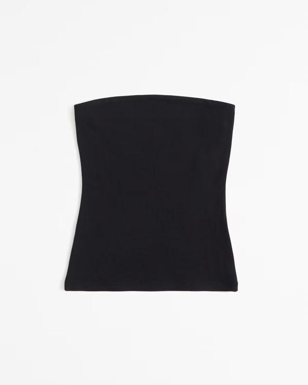 Cotton-Blend Seamless Fabric Tuckable Tube Top | Abercrombie & Fitch (US)