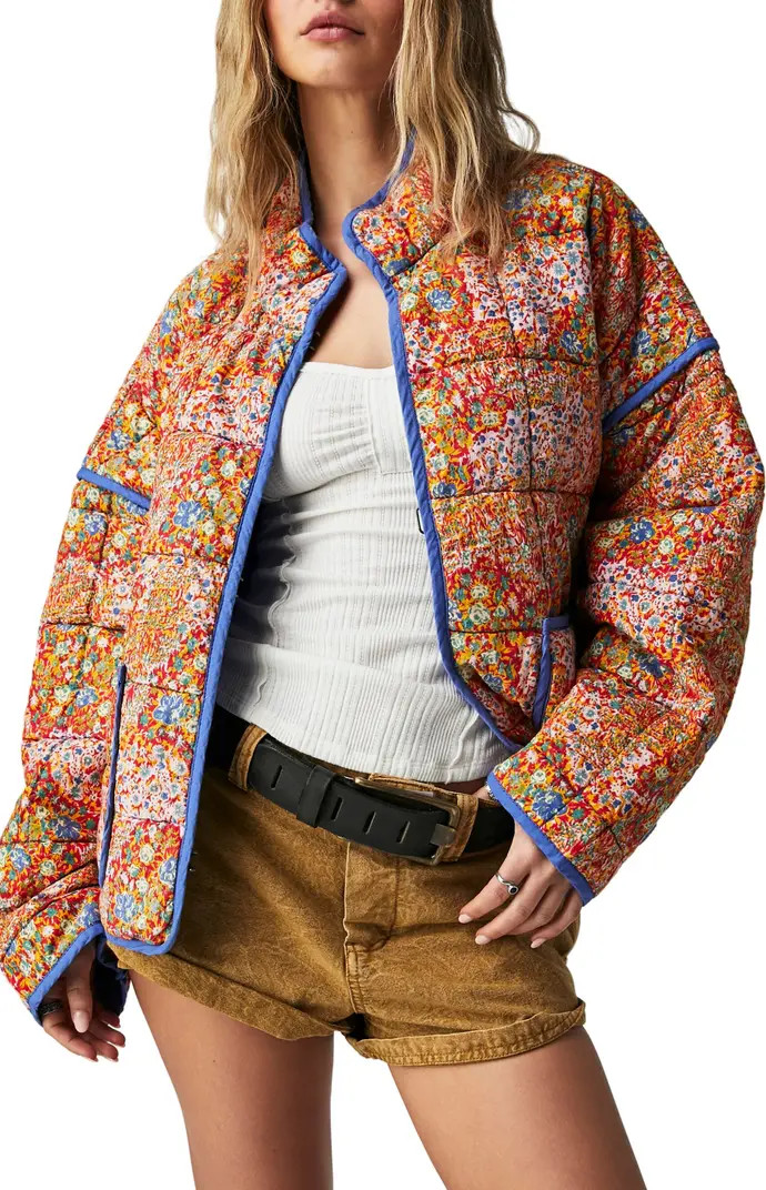 Chloe Floral Print Jacket | Nordstrom