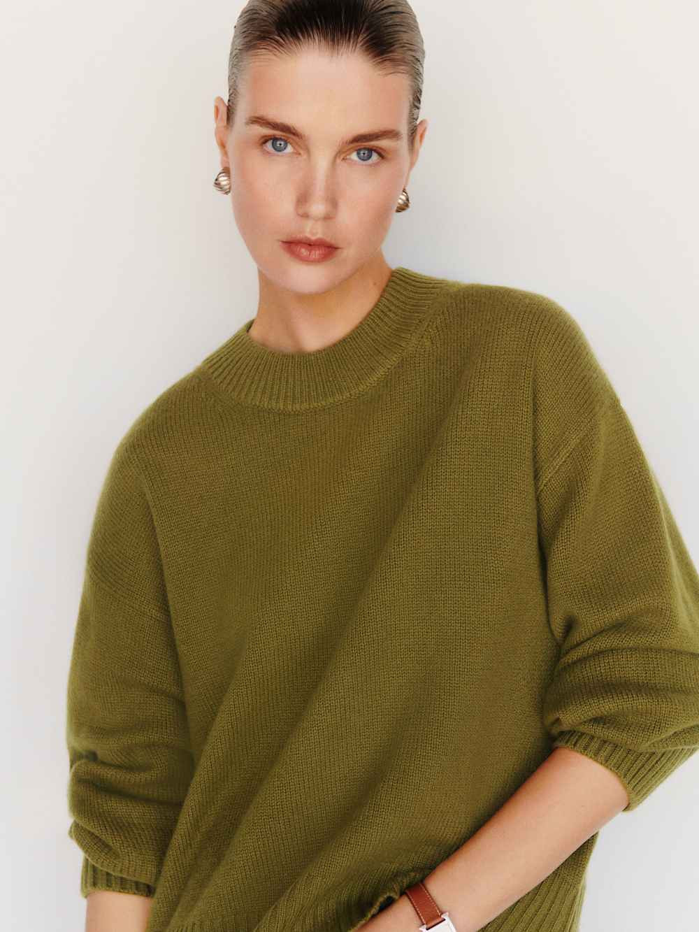 Cove Cashmere Oversized Crew | Reformation (Global)