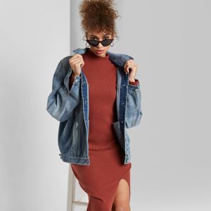 Women's Denim Trucker Jacket - Wild Fable™ | Target