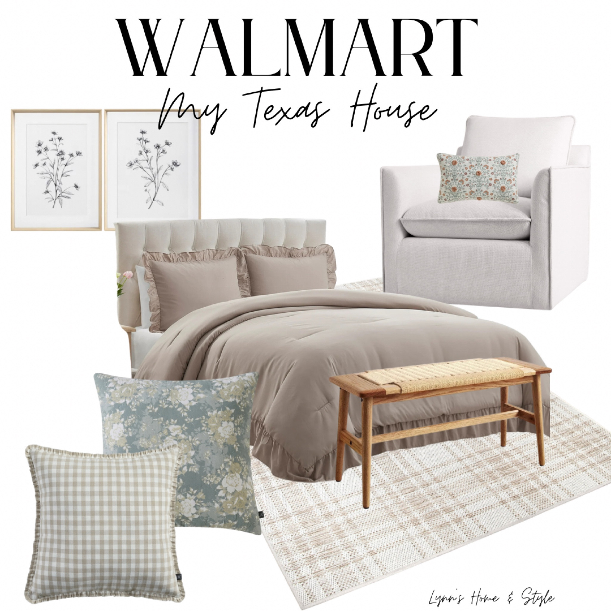 Transform your sanctuary with the Texas House Collection, exclusively at Walmart. Bringing you cozy elegance and Southern charm, the meticulously designed pieces create a perfect balance of comfort and style. ✨ #TexasHouse #WalmartHome #CozyElegance #bedroomrefresh  

 

#LTKHome