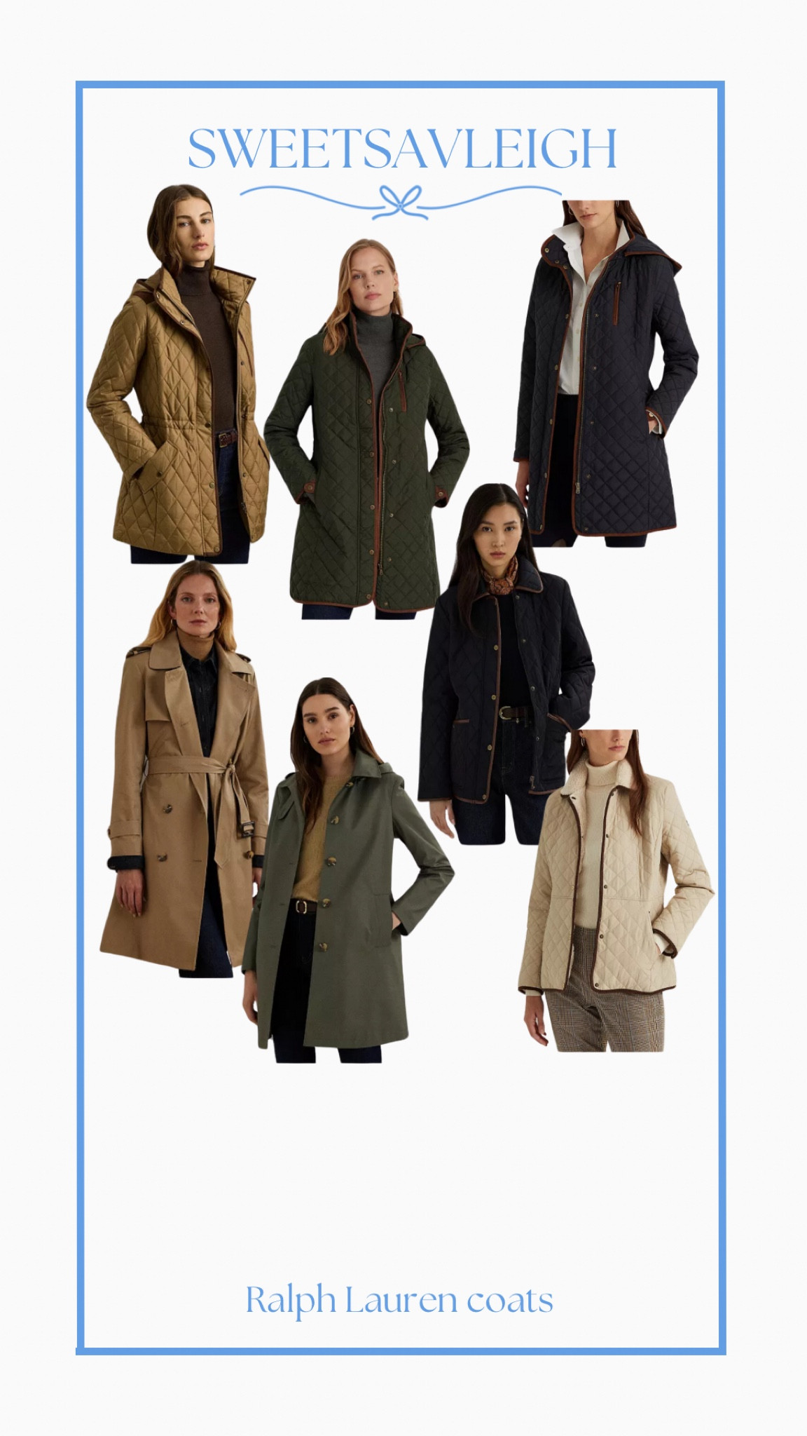 Ralph Lauren winter coats currently on sale! | puffer coat, trench coat, winter coat, winter jacket, top coat 

#LTKSeasonal #LTKStyleTip #LTKHoliday