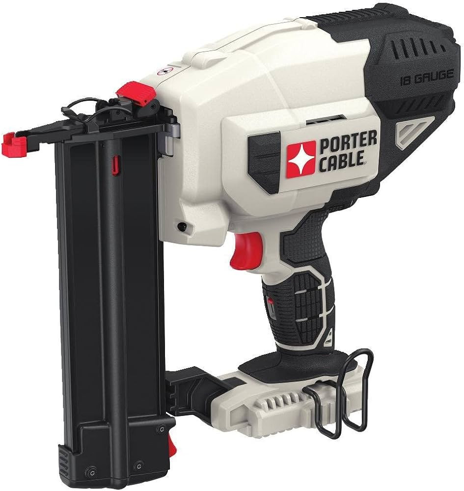 PORTER-CABLE 20V MAX* Cordless Brad Nailer, 18GA, Tool Only (PCC790B) | Amazon (US)