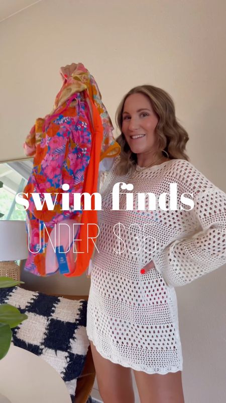 Swimsuit finds under $35✨ 
These suits are cute, comfy and work with a bump! Majority have moderate coverage (I said full coverage for a few, but think they trend towards a moderate fit). 

#tryon #bumpfriendly #pregnantswim #swimsuittryon #cupsheswimwear #whatibought #summerstyle 


#LTKSwim #LTKBump #LTKFindsUnder50