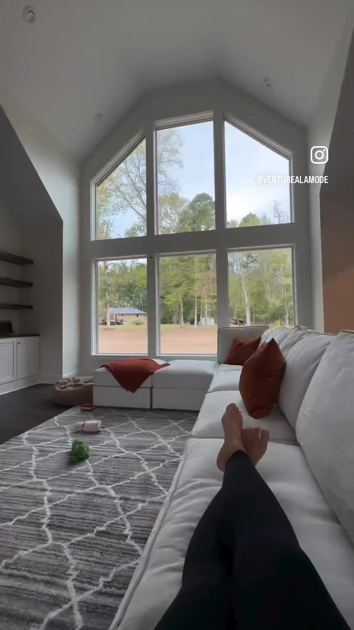 Perfect sectional: found.✅ After weeks of searching furniture stores for a pretty, comfy, durable, and big enough sectional, we decided to check out LoveSac. Thank goodness we did!! Though it took some work to set it up initially (thanks to my sister and mom for all the help😘), now it is EXACTLY what we had in mind and PERFECT for our space! AND we can rearrange and move it any way we want! Oh, and the chenille covers are washable! Perfect for dogs and kids (my dog loves it)! 🤩 Thank you, LoveSac for making our perfect “Sactional”!!❤️ I recommend at least one storage seat and definitely one or two charging stations!🙌🏼 #lovesac #sactional #lovesacfamily #lovesactional

#LTKVideo #LTKHome #LTKFamily