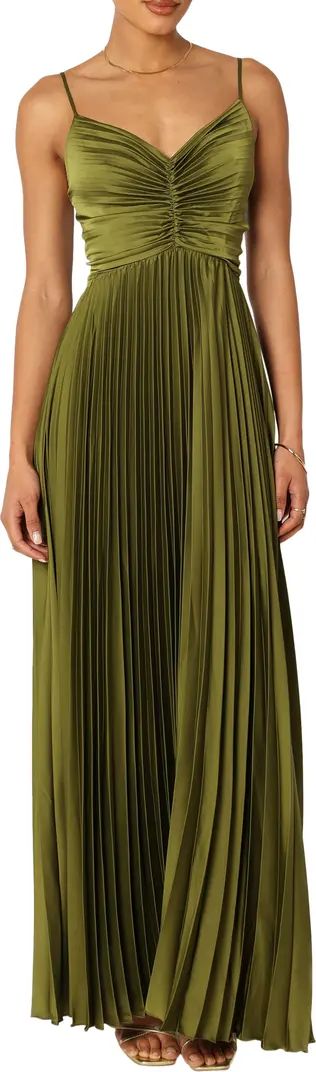 Naira Pleated Maxi Dress | Nordstrom