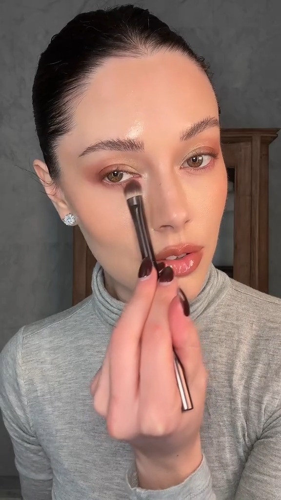 Obsessed with these Chanel eyeshadows 🍵🍄‍🟫🤎🍩 

 