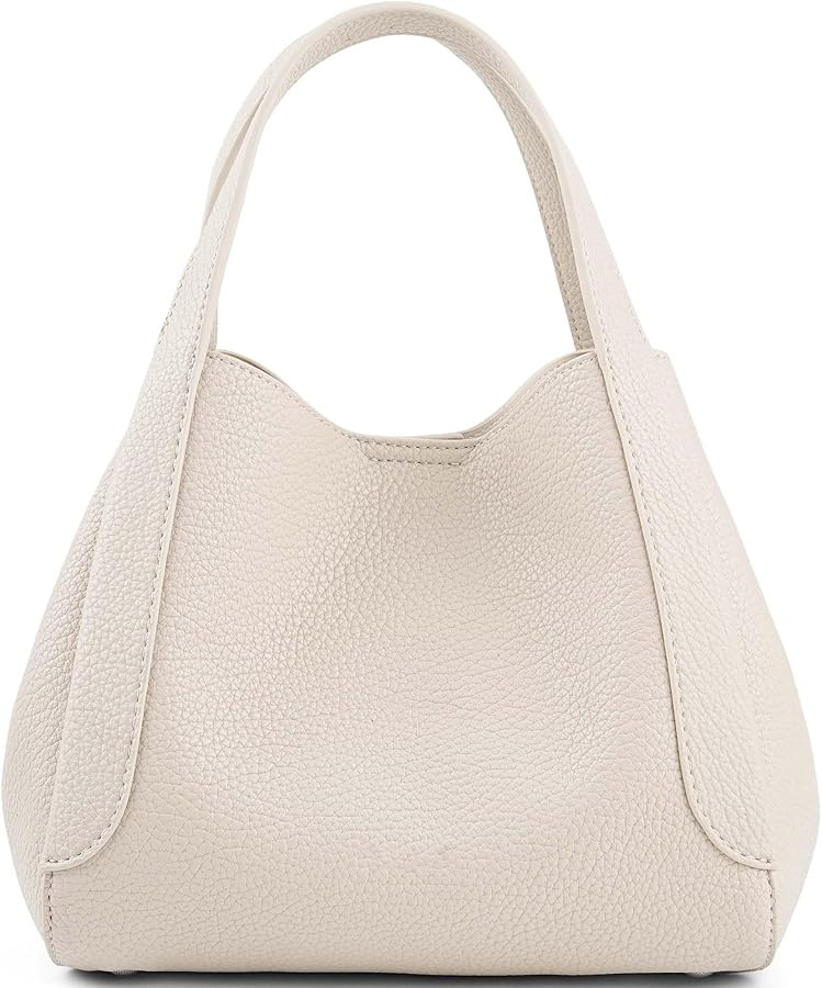 GEMIU Pebbled Leather Top Handle Bags for Women, Small Versatile Shoulder Handbags with Adjustabl... | Amazon (US)