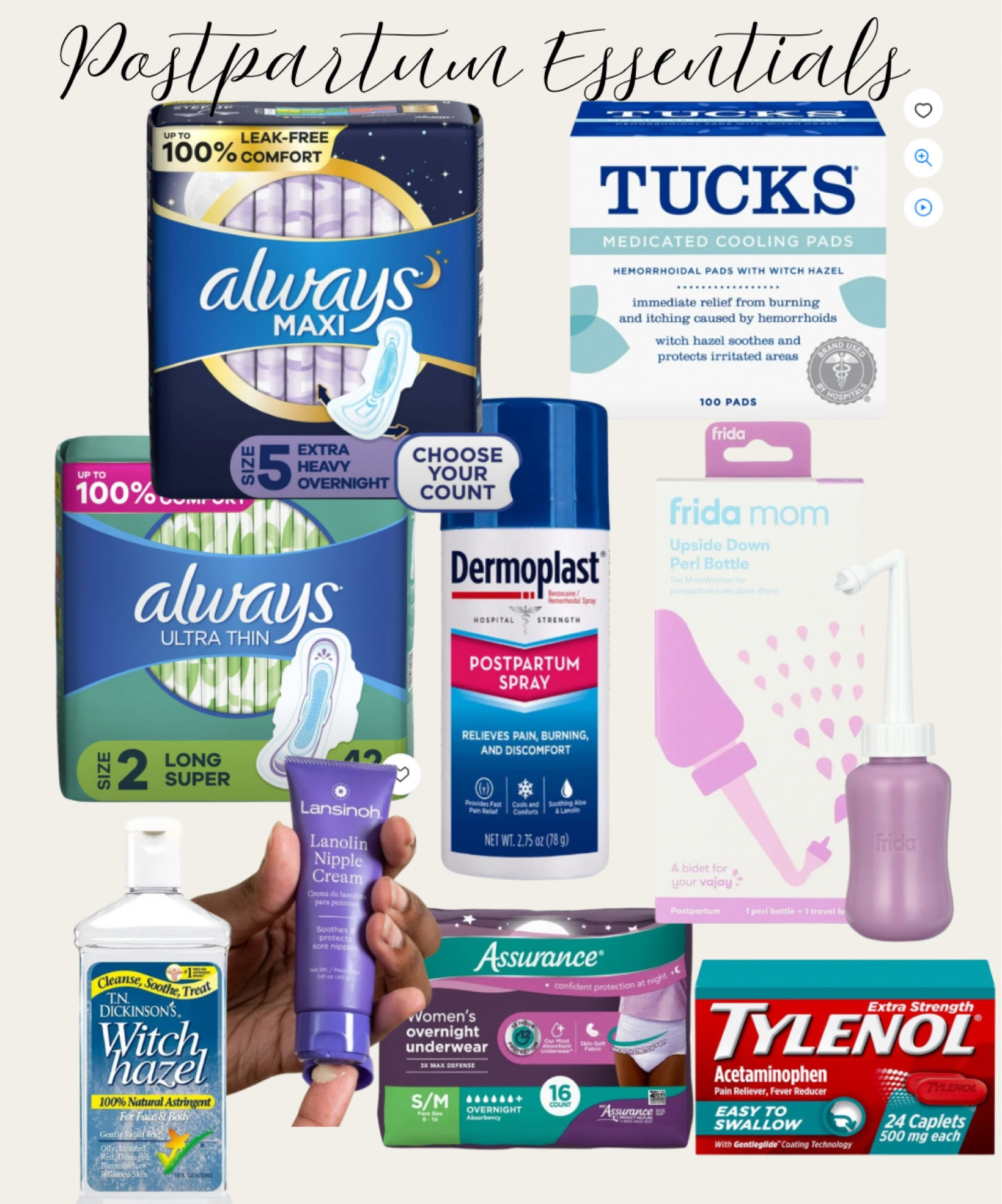 Postpartum essentials x Walmart 
I’ve got a basket ready to go with ALL of this inside it! If you’re a first time mom, you’ll want this all. #postpartum #maternity #babyy

#LTKBaby #LTKBump