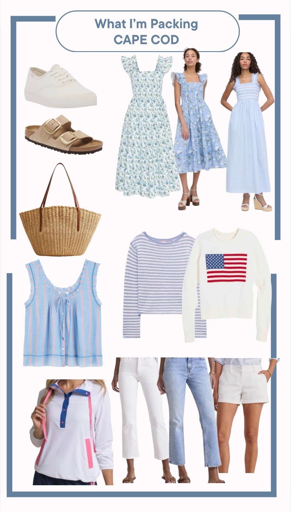 What’s in my suitcase for Cape Cod!

Vacation outfits

#LTKTravel #LTKMidsize #LTKootd