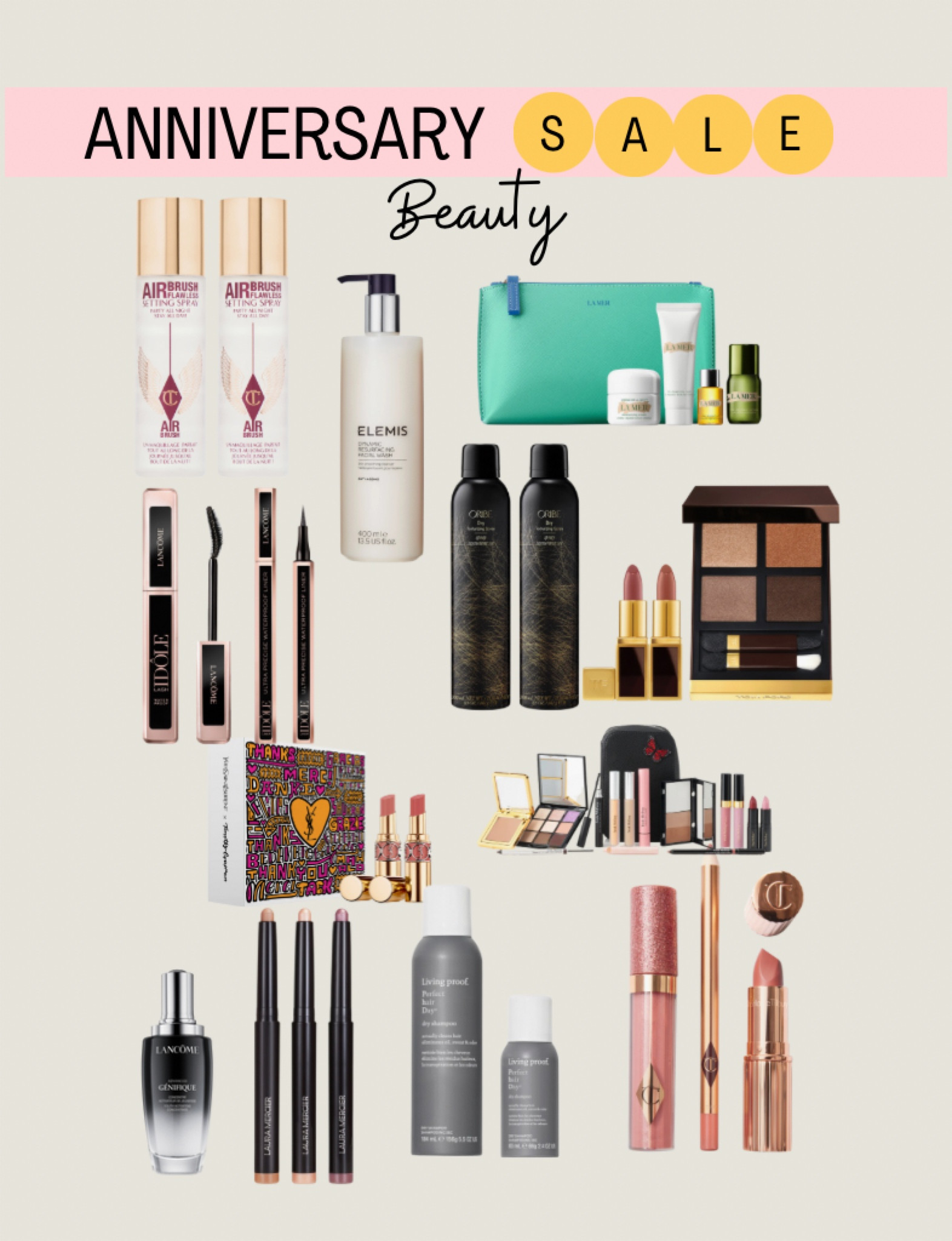 Nordstrom sale beauty finds. 
Charlotte Tilbury / living proof / Lancôme mascara 

#LTKxNSale #LTKsalealert #LTKbeauty