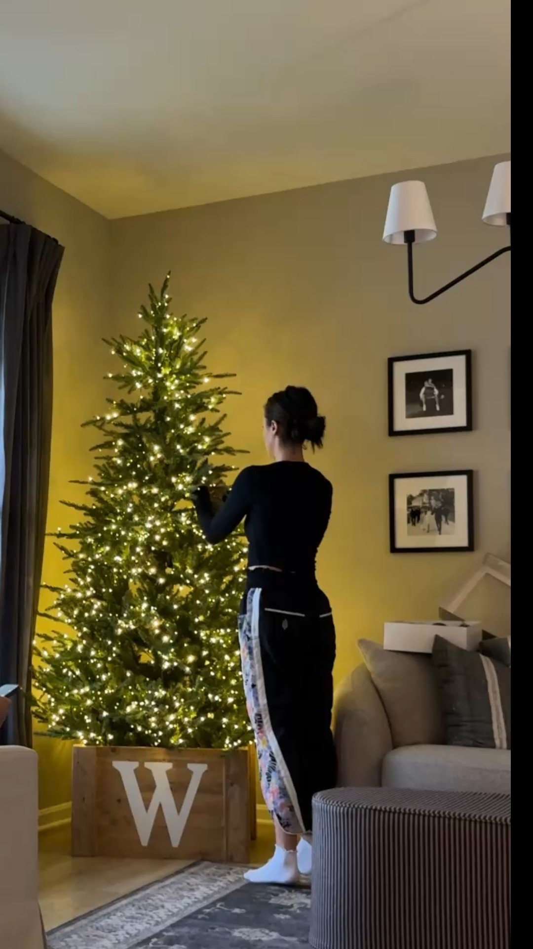 Best time of the year! Linked outfit and some tree accessories! Wearing small in pants run true to size but are definitely cropped if you’re taller (I’m 5”8)

#LTKFamily #LTKSeasonal #LTKSaleAlert