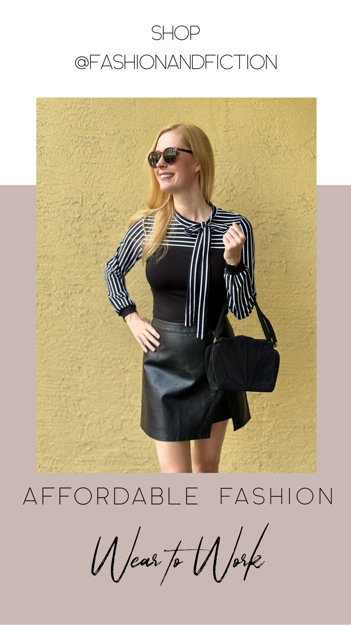 Retro style tie neck top from Amazon. Lots of colors. Great fit. Wearing size small. Fit TTS  

#LTKworkwear #LTKunder50 #LTKFind