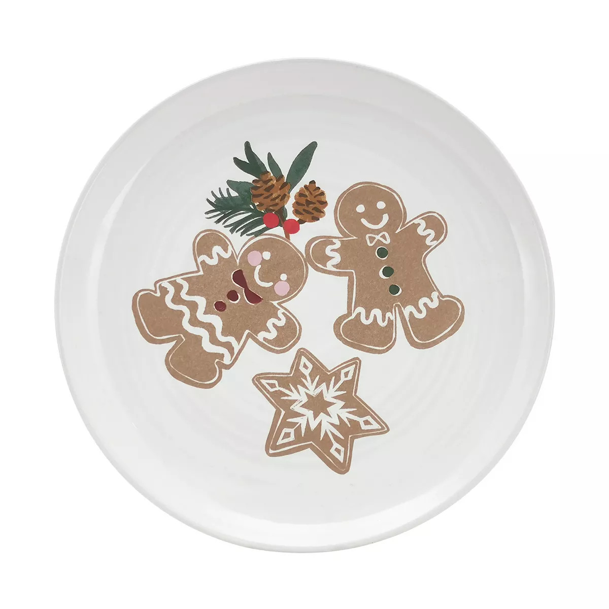 St. Nicholas Square® Evergreen Lane Gingerbread Salad Plate | Kohl's