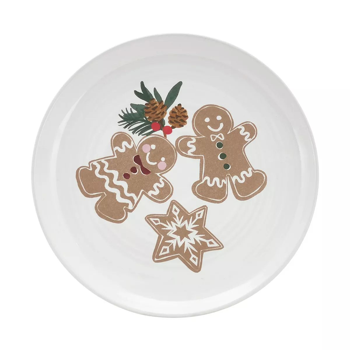 St. Nicholas Square® Evergreen Lane Gingerbread Salad Plate | Kohl's
