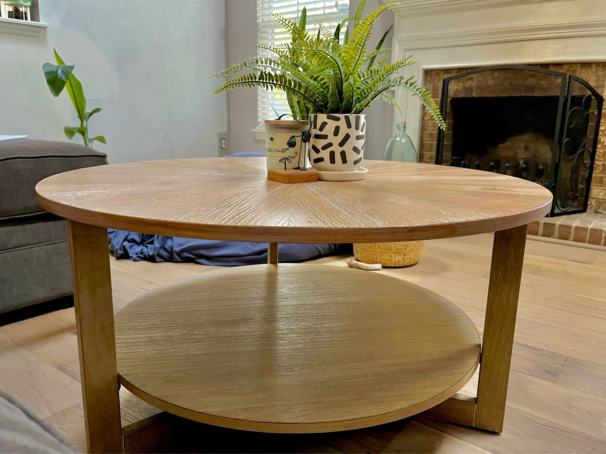 Ignore the unfinished living room but our coffee table was delivered today! Super simple set up that I did myself in about 20 minutes. 

#amazon #amazonhome #neutralamazon #neutral #neutralhome #neutralhouse #firsthome #firsthouse #home #house #homedecor #amazondecor #neutraldecor #circlecoffeetable #coffeetable #livingroom #neutralcoffeetable #neutrallivingroom #homeessentials

#LTKU #LTKFind #LTKhome