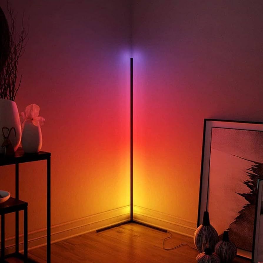 Wise Home Products Color Changing Corner Lamp - Modern RGB Multicolored + White Light - Amazing M... | Amazon (US)