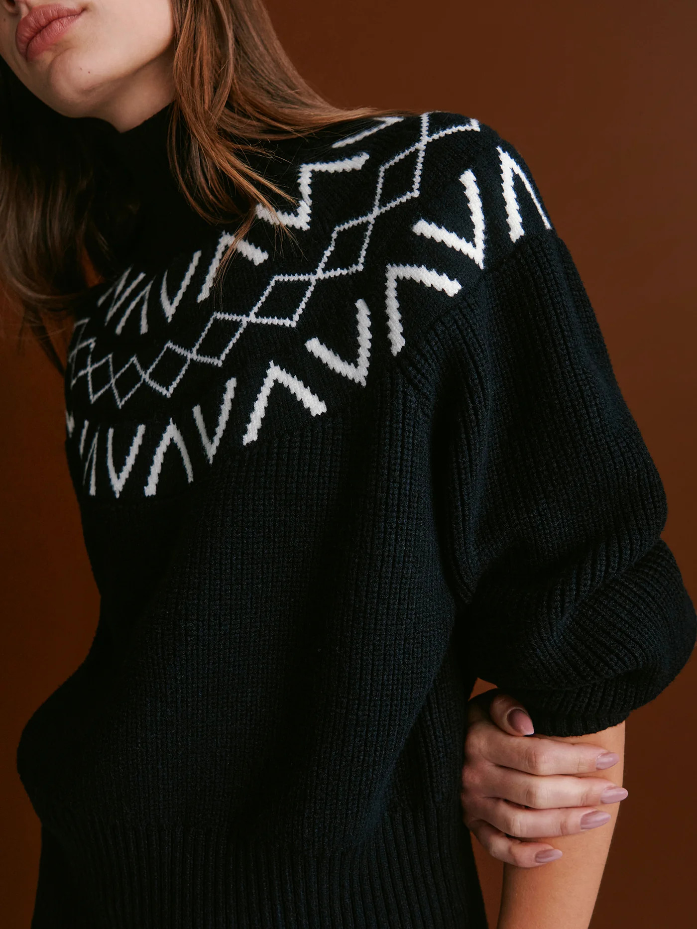 Marcie Fairisle Yoke Knit | VARLEY US | Varley US