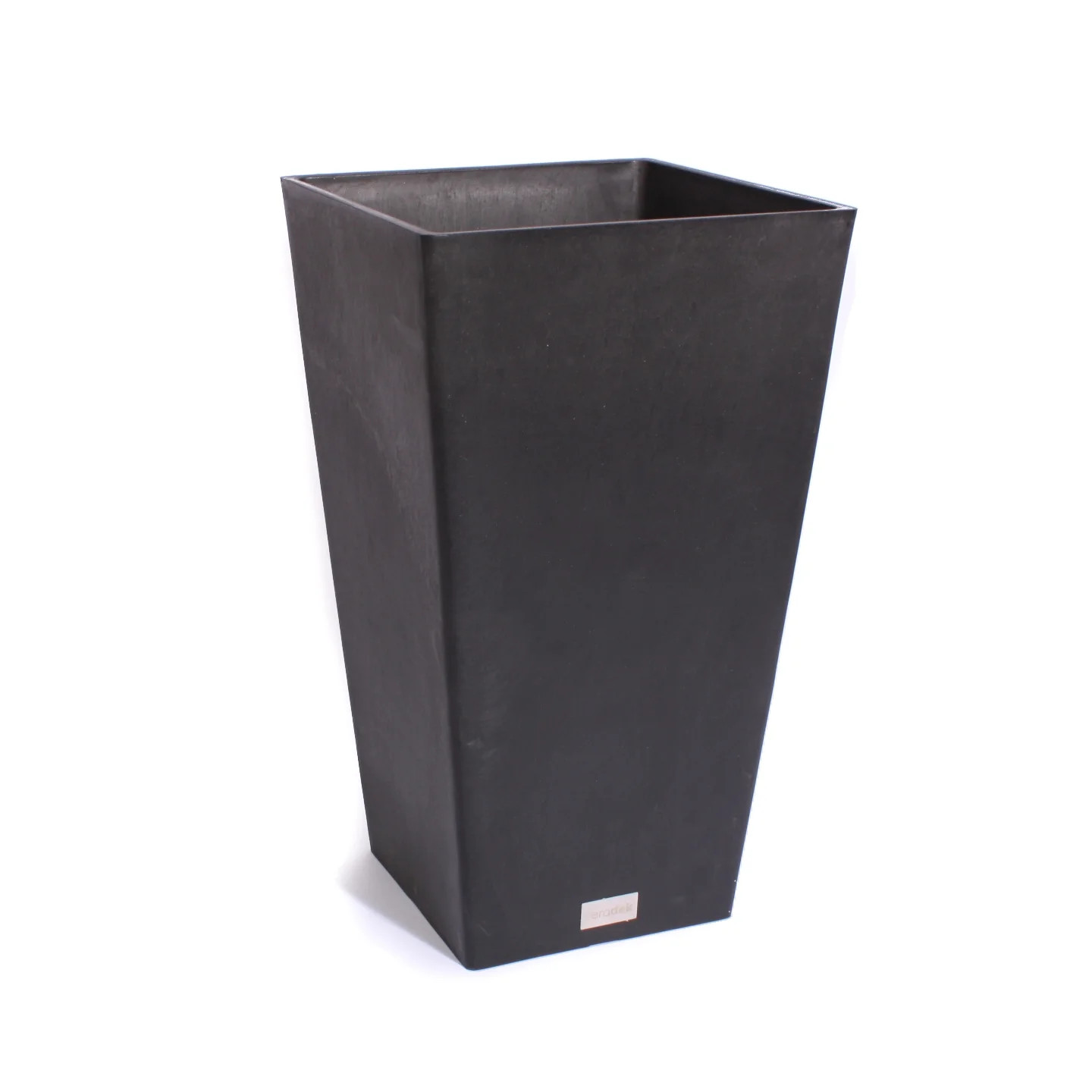 Veradek Midland Tall Square Planter, Black | Walmart (US)