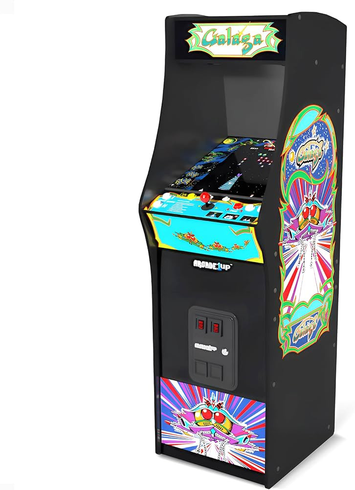 Arcade1Up GALAGA Deluxe Arcade Machine w/ 14 Classic Games, 17" Screen & WiFi Leaderboards - Indo... | Amazon (US)