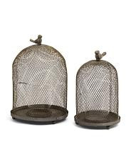 2pc ophira sparrow mesh candle holder set | TJ Maxx