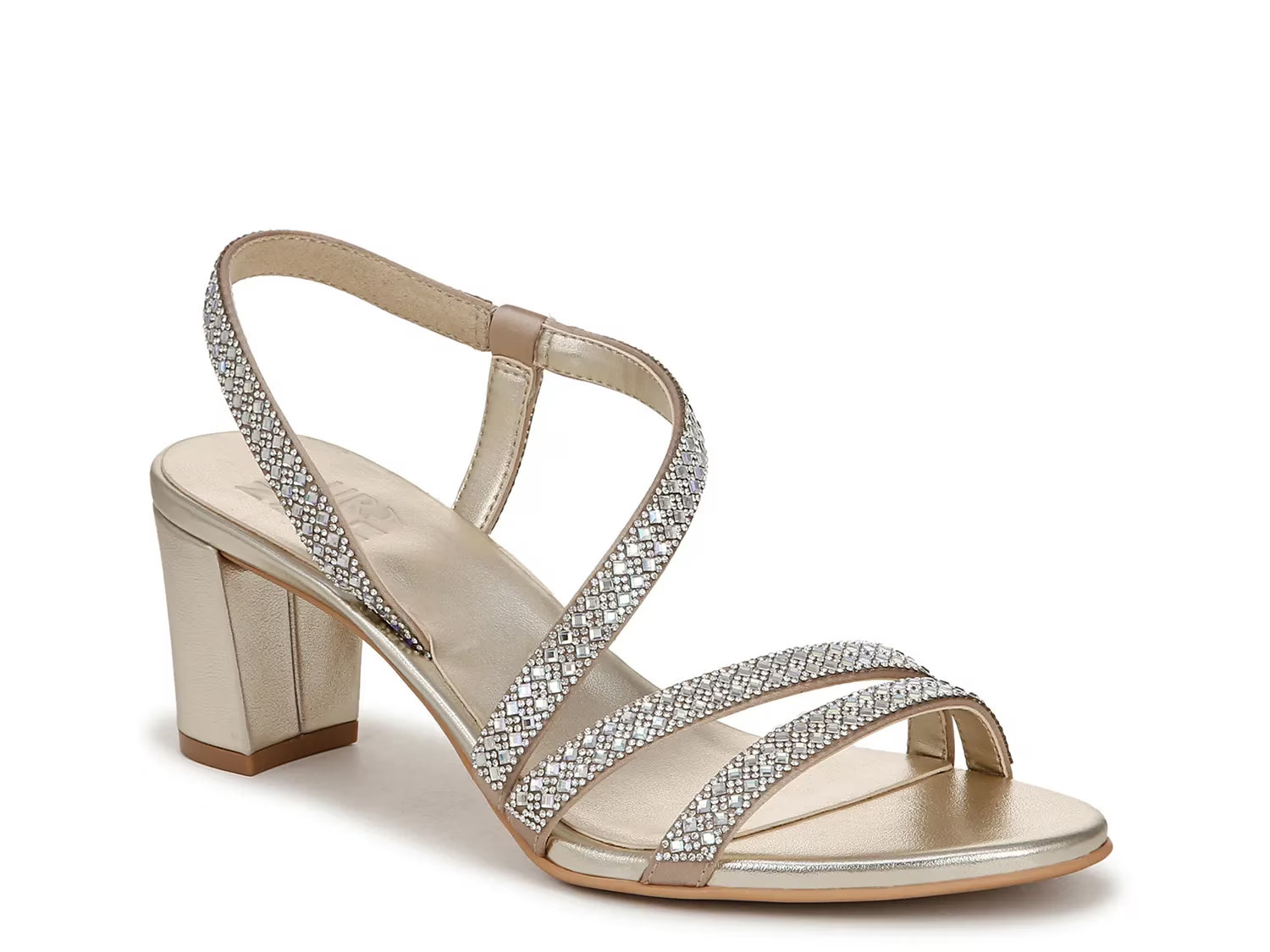 Naturalizer Vanessa Sandal | Women's | Gold Metallic | Size 5 | Heels | Sandals | Ankle Strap | DSW