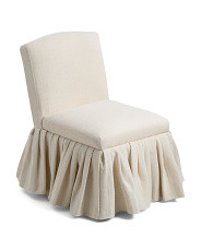 19x31 Vail Accent Chair With Gathered Skirt | Marshalls