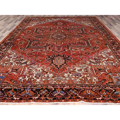 Wilburg One-of-a-Kind 10'1" X 13'2" 1960s Wool Area Rug Red | Wayfair North America