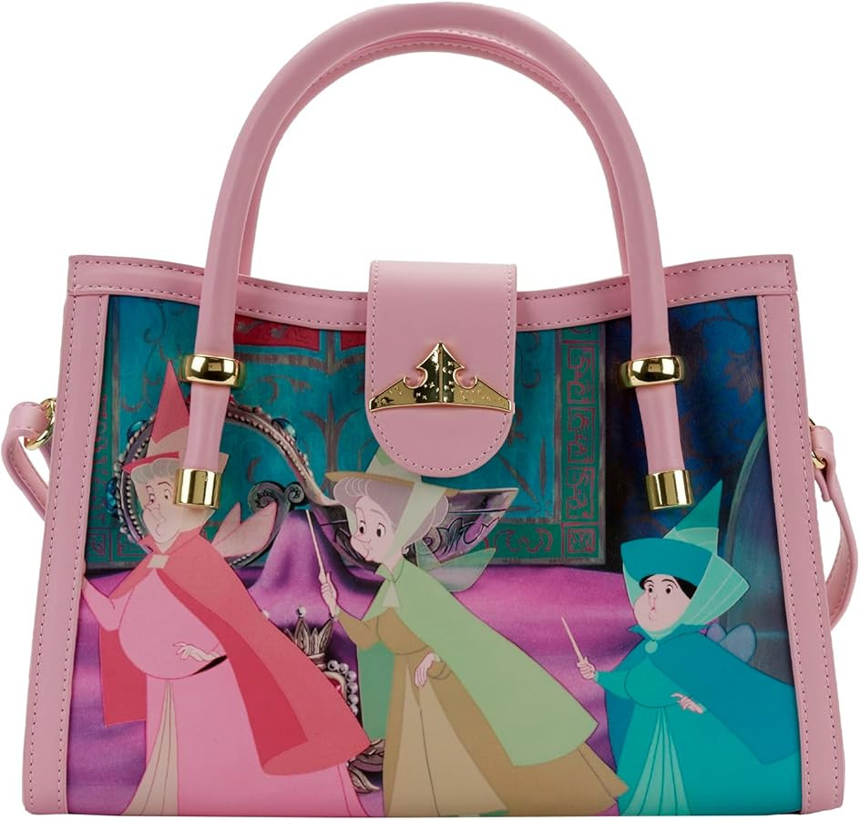 Loungefly DISNEY SLEEPING BEAUTY PRINCESS SCENE CROSS BODY BAG | Amazon (US)