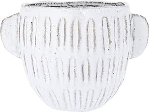 Creative Co-Op Embossed Stoneware Reactive Glaze Finish (Holds 7" Pot/Each one Will Vary) Planter... | Amazon (US)
