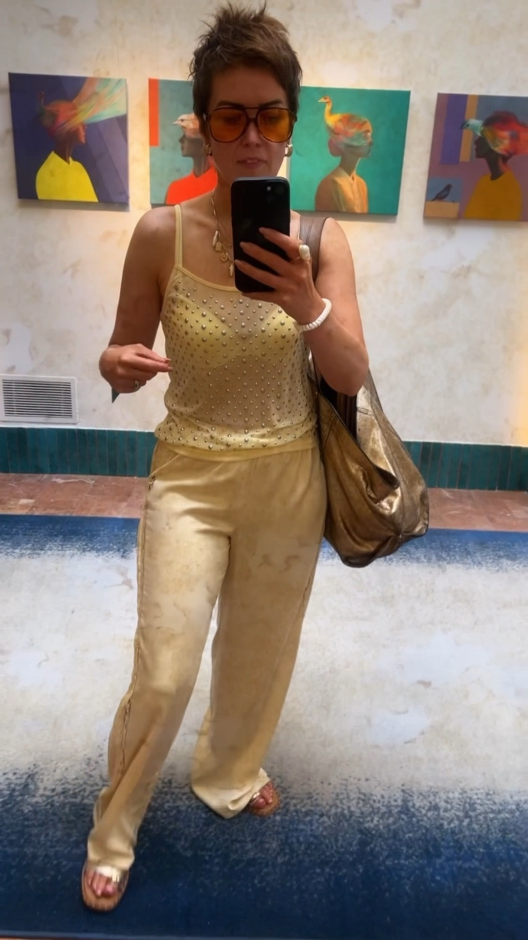 Comfy meets chic ☀️ Lemon satin trousers are having a moment

#LTKsummer #LTKtravel #LTKeurope