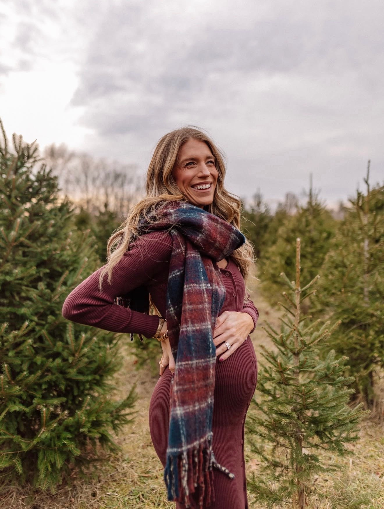 This sweater dress comes in tall sizing and four gorgeous colors! So cute, so comfy, and perfect with or without a bump 🤍

#LTKBump #LTKTall #LTKValentine