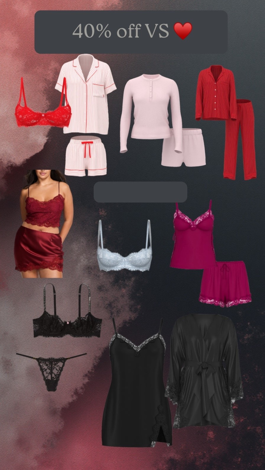 My picks for the 40% off victoriassecret sale! My favorite underwear set at such a good price plus so many cute lounge sets and nightie options! 

#LTKGiftGuide #LTKSaleAlert #LTKHoliday