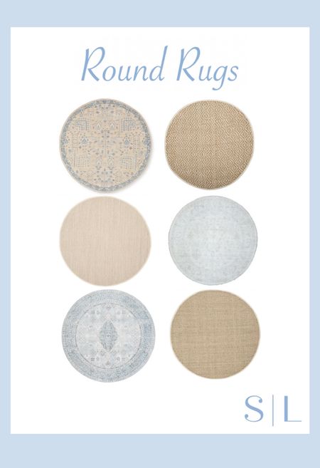 Round rugs round up!

Home decor, rug, entry, dining room 

#LTKhome #LTKstyletip