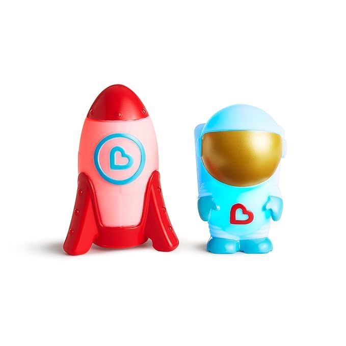 Munchkin® Galaxy Buddies™ Water Safe Light Up Baby and Toddler Bath Toy, Astronaut & Rocket Sh... | Amazon (US)