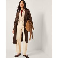 Monsoon Tove Suedette Trench Coat | Simply Be (UK)