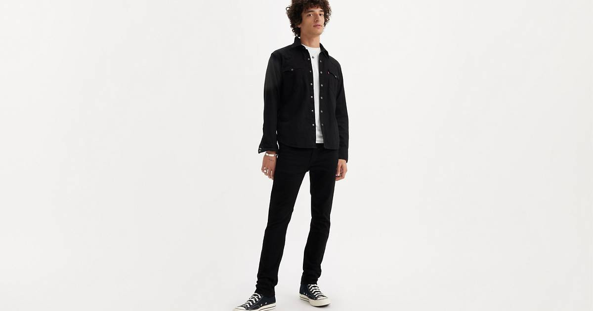 510™ Skinny Fit Men's Jeans - Black | Levi's® US | Levi's US