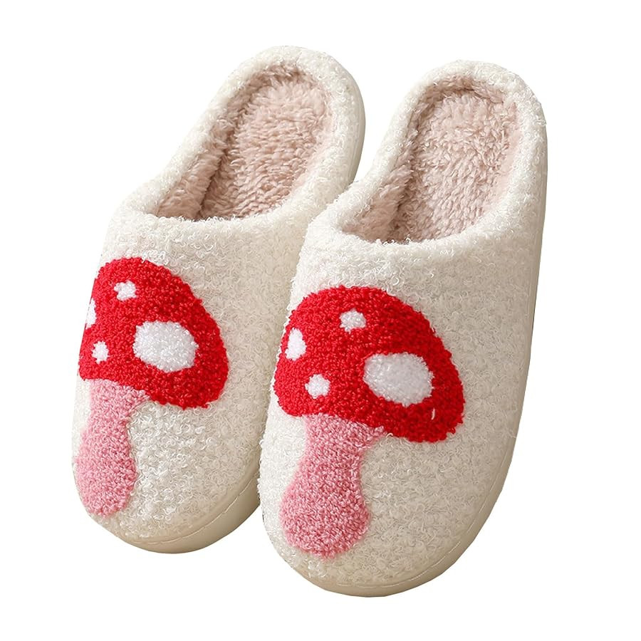 Cartoon Slippers for Womens Mens Cute Cozy Plush Warm Slip-on House Shoes for Indoor and Outdoor ... | Amazon (US)