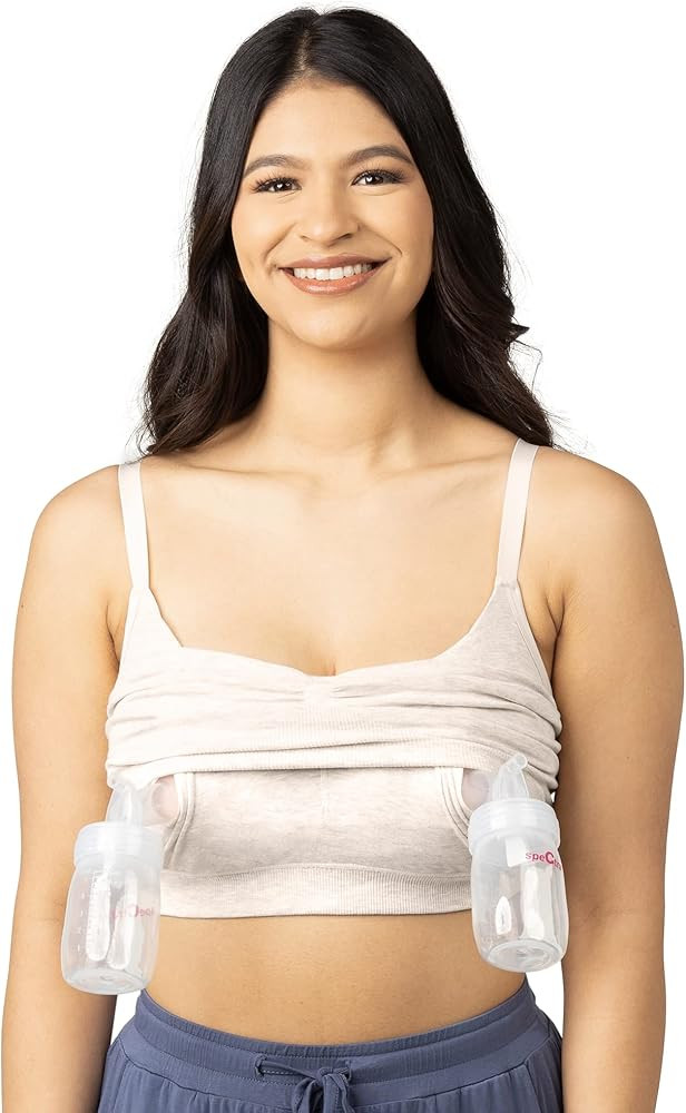 Kindred Bravely Sublime Wireless Comfort Sleep Pumping Bra | Seamless Hands-Free Pumping & Nursing Bra | Amazon (US)
