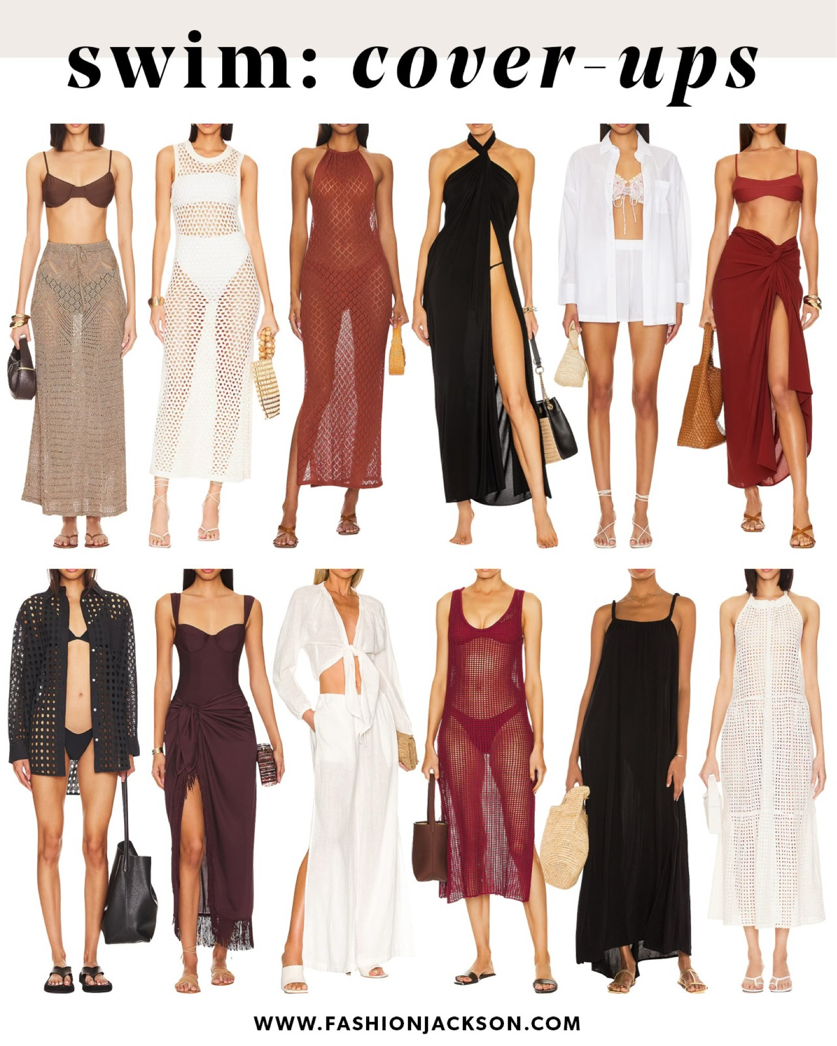 Vacation ready coverups #resortwear #beach #pool #vacation #resort #poolside #swimsuit #swim #fashionjackson

#LTKswim #LTKstyletip #LTKSeasonal