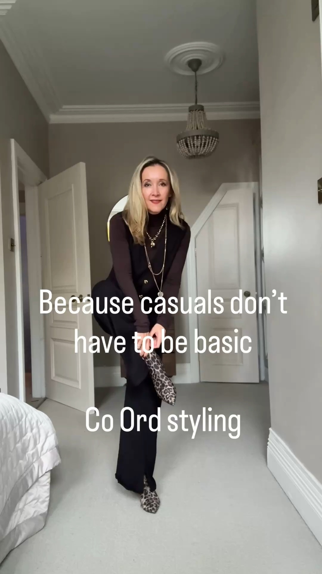 This co ord is such a great one and comes in other colours.  So easy to layer up going into winter too.  

#LTKover50style #LTKwinter #LTKuk