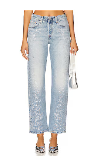 LEVI'S 501 Curve Jeans in Blue. - size 25 | Revolve Clothing (Global)