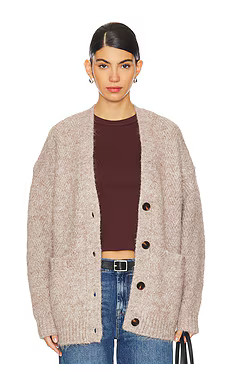 ASTR the Label Charli Cardigan in Taupe from Revolve.com | Revolve Clothing (Global)