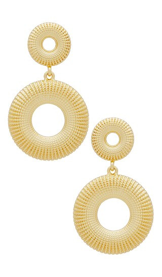 Becin Earrings in Gold | Revolve Clothing (Global)