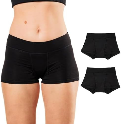 Bambody Absorbent Boxer, Period Underwear for Women - Day and Night Protection - Combortable, Sof... | Amazon (US)