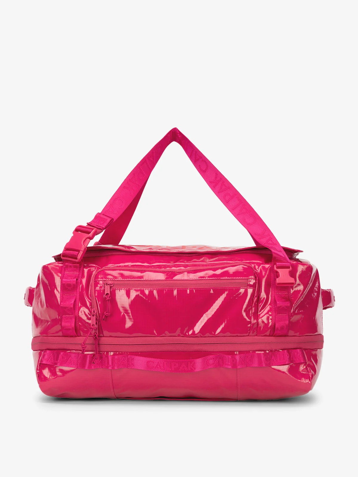 CALPAK Terra Large 50L Duffel Backpack in Pink | Weekender Travel Bag | CALPAK